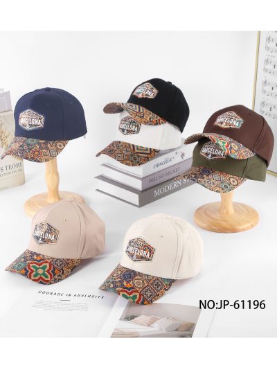 Gorra parche Barcelona con visera mosaico 2