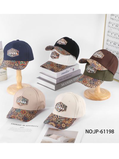 Gorra parche España con visera mosaico 2