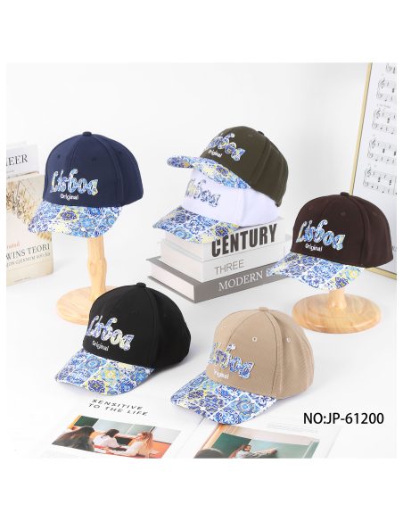 Gorra Lisboa original con visera azulejo