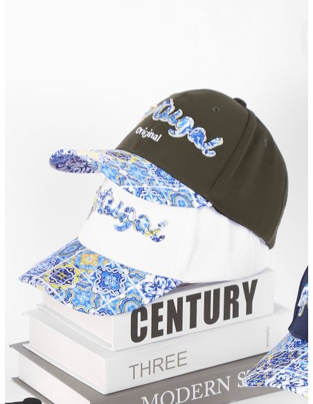 Gorra Portugal original con visera azulejo