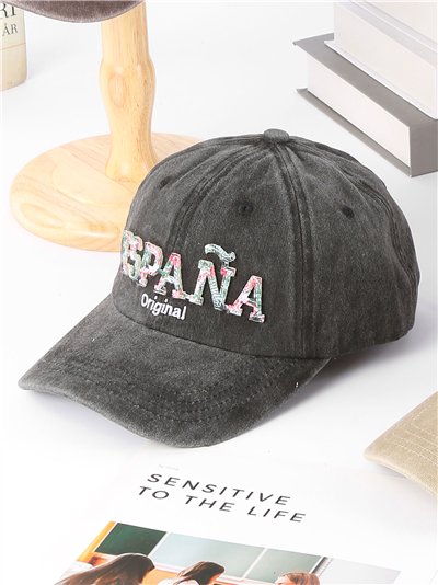 Casquette Espagne brodée effet vintage