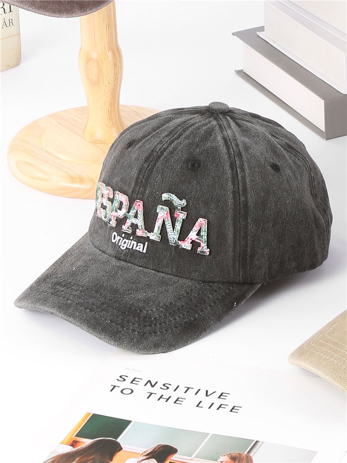 Gorra España bordada efecto vintage