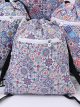Mochila saco estampado azulejos mediterráneos