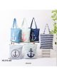 Bolsa tote canvas marinera con ancla