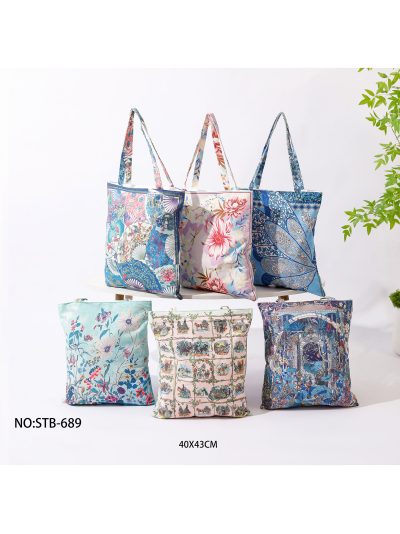 Bolsa tote canvas estampado artístico 2
