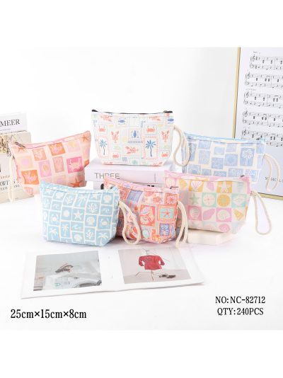 Neceser canvas mosaico marino multicolor 2