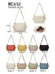 Bolso de hombro nylon con compartimentos laterales