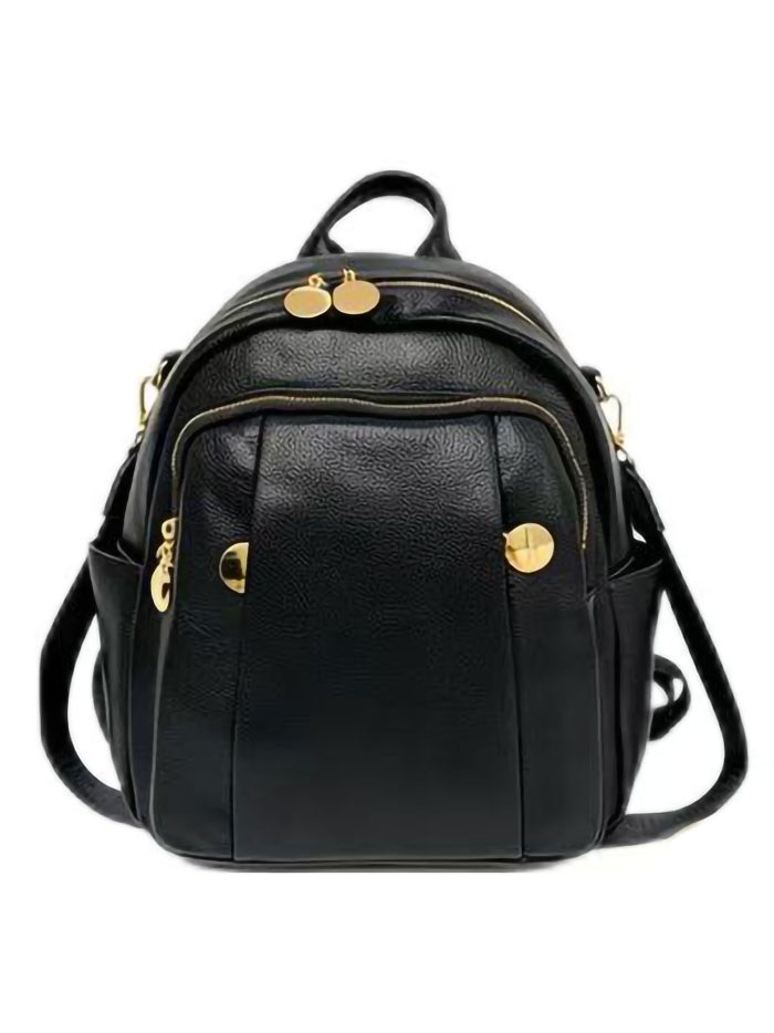 Mochila compacta con bolsillo frontal