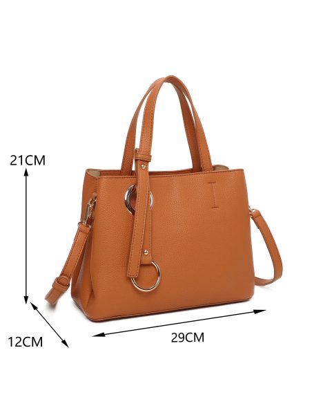 Bolso tote detalle de aro