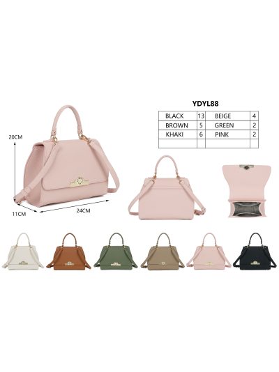 Bolso de mano estructurado con solapa 2