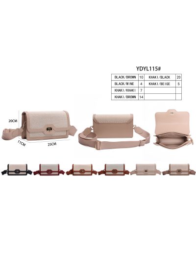 Bolso bandolera combinado solapa 2