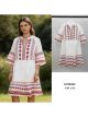 Boho embroidered dress