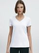 Maglietta basica con scollo a V