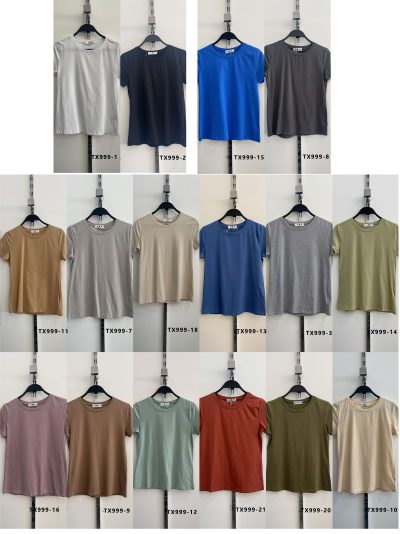 Camiseta básica cuello redondo 2