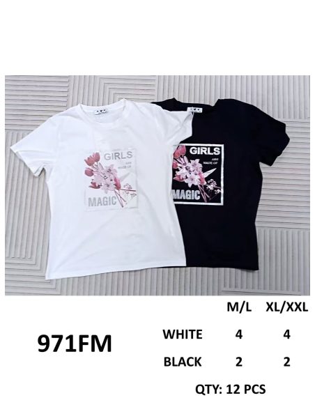 Camiseta Girls are made of magic floral