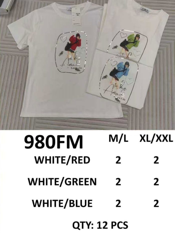 Girl illustration t-shirt