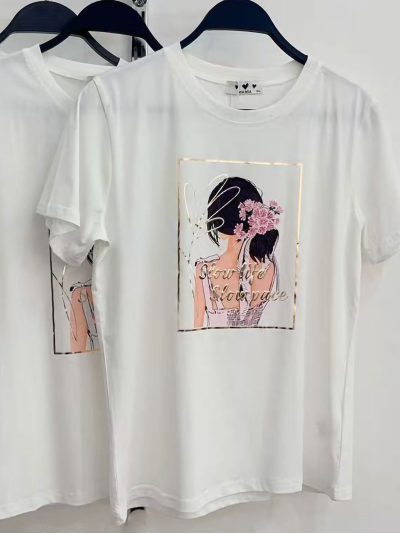 Camiseta Slow life ilustración