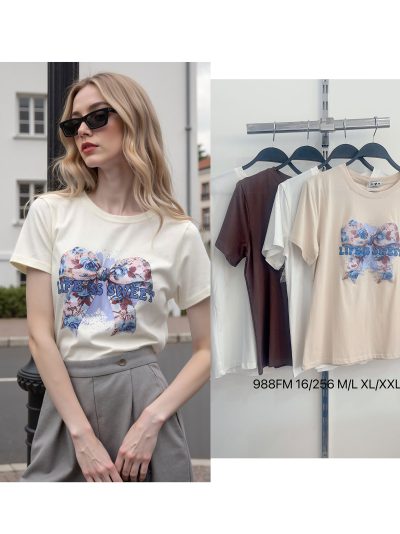 Camiseta lazo floral Life is sweet 2