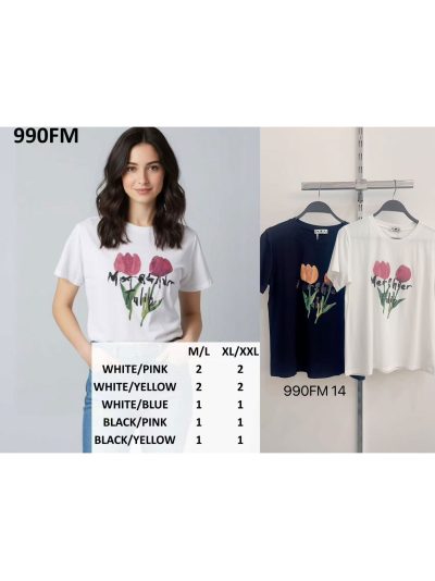 Camiseta tulipanes 2