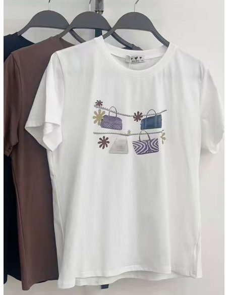 Camiseta estampada stylish Bags