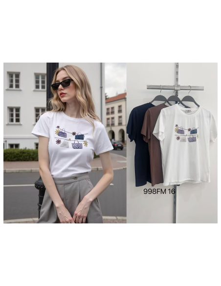 Camiseta estampada stylish Bags