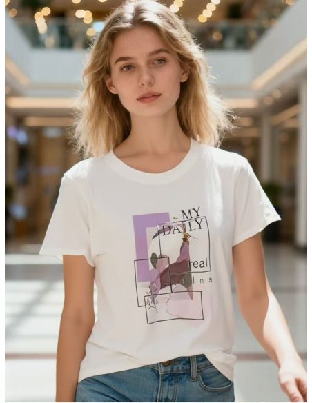 Mon t-shirt imprimé quotidien