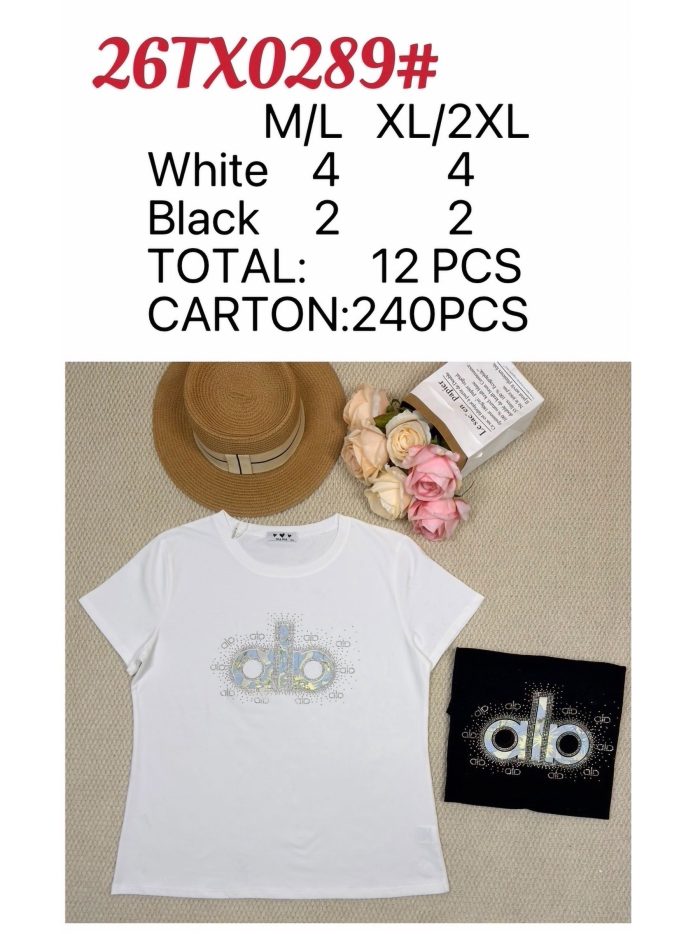 camiseta com logo brilhante