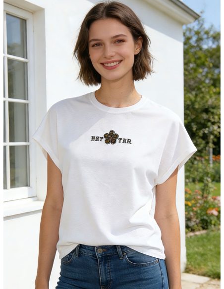 Camiseta better strass