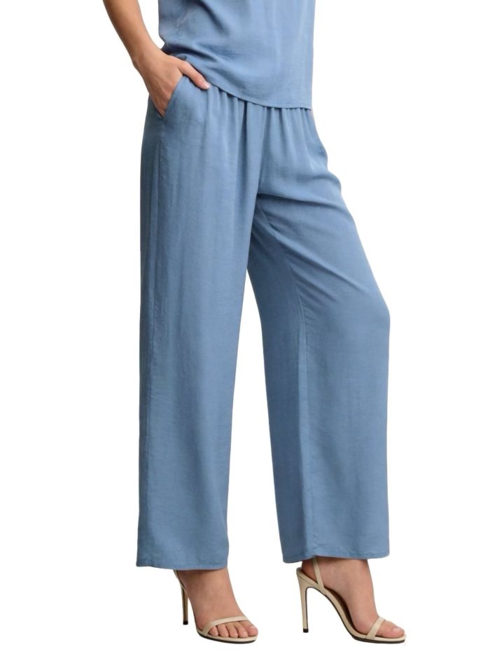 Pantalón efecto seda