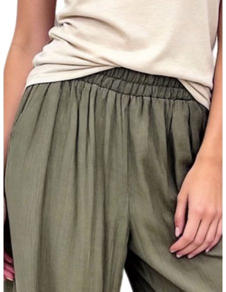 Pantalón cintura elástica