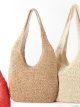 Bolso hobo de rafia