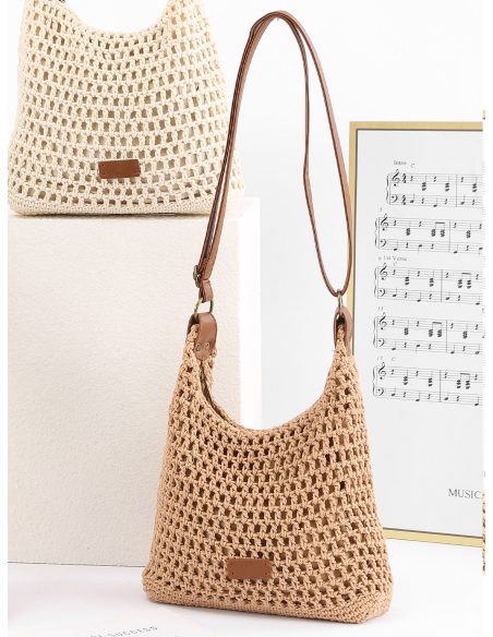 Bolso bandolera crochet calado