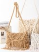 Makramee-Umhängetasche mit Fransen