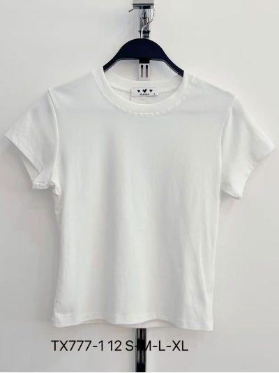 Camiseta canalé básica 2