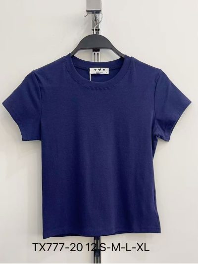 Camiseta canalé básica 2