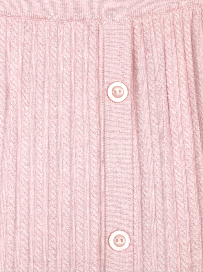 Strickrock mit Knopfleiste