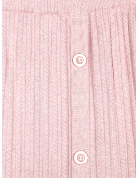 Strickrock mit Knopfleiste