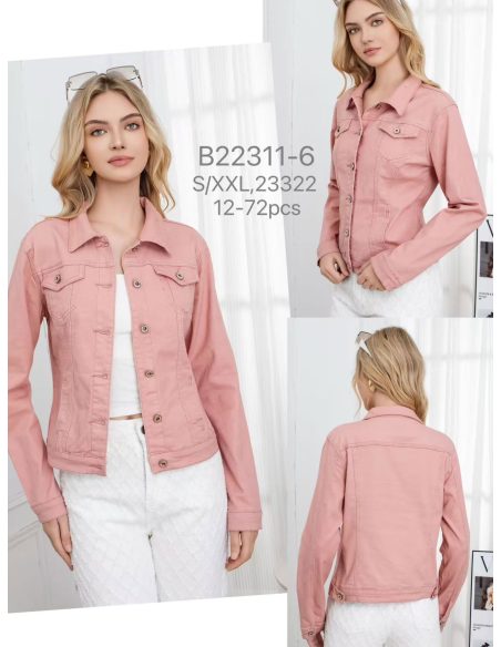 Jaqueta jeans básica