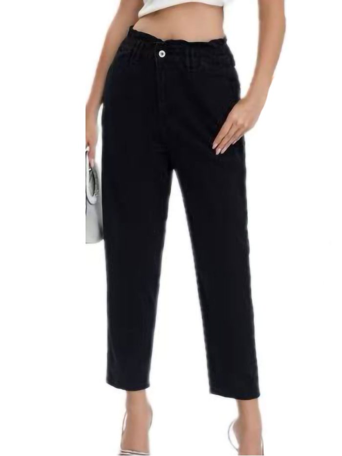 Paperbag waist trousers