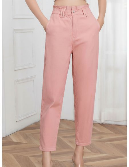 Paperbag waist trousers