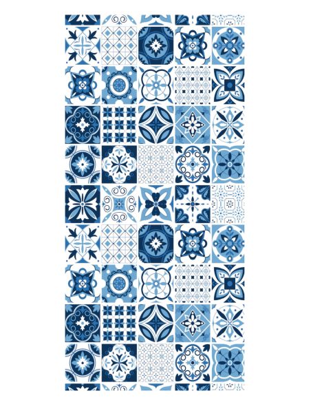 Strandtuch mit Fliesenmuster