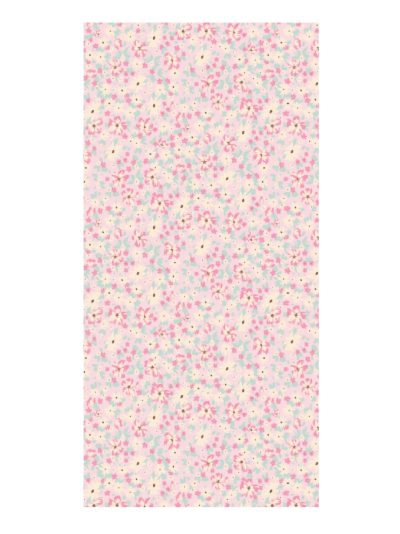 Toalla de playa estampado flores vintage