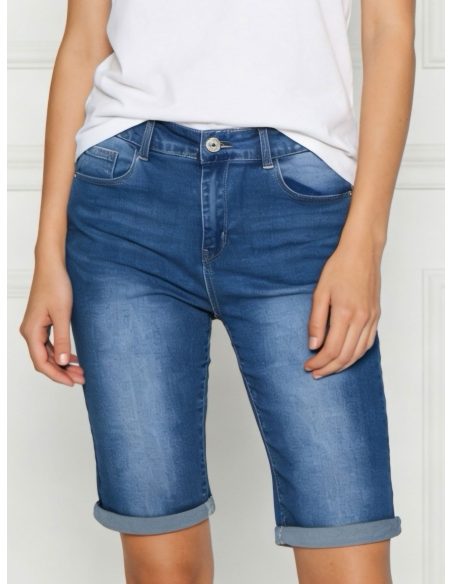bermuda en jean