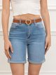Ceinture courte en jean