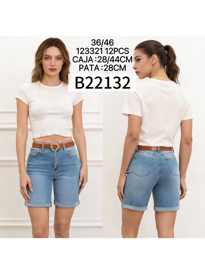 Ceinture courte en jean