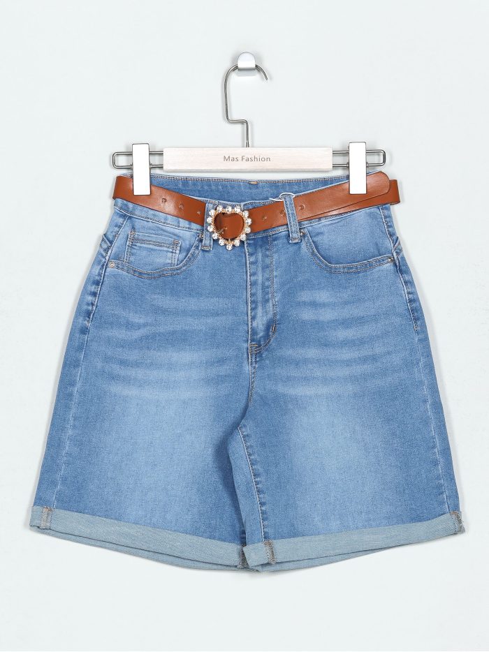 Ceinture courte en jean