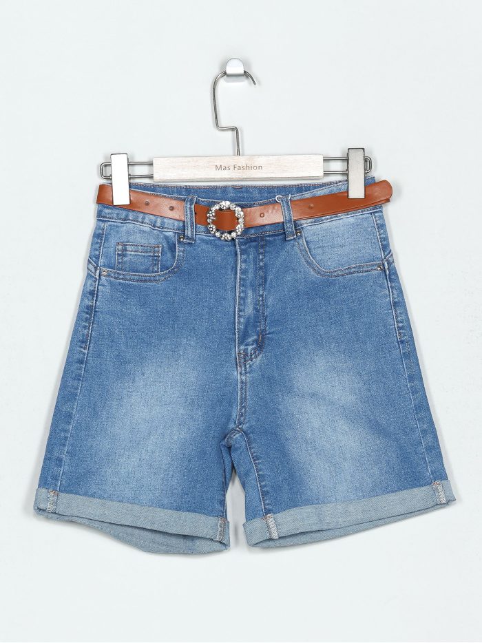 Ceinture courte en jean