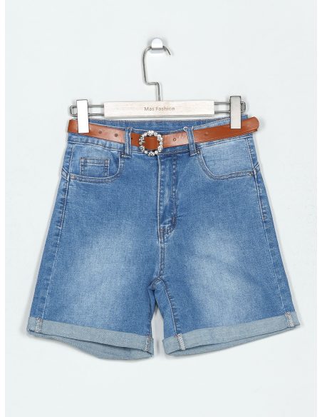 Ceinture courte en jean