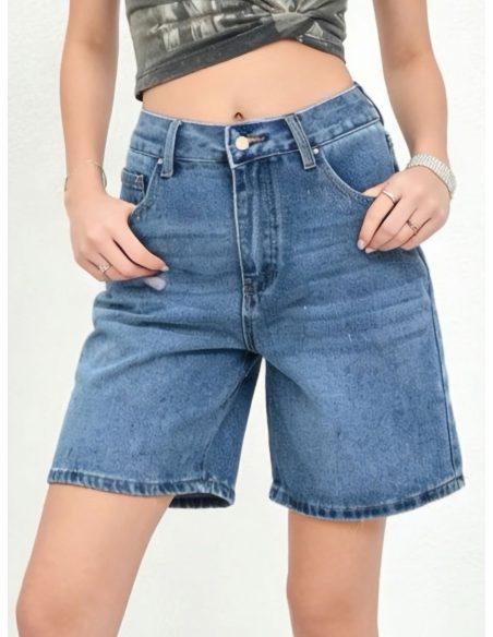 Bermuda-Jeans-Mom-Fit