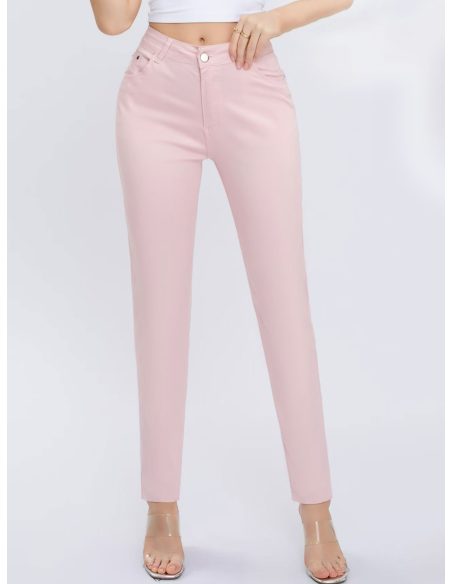 calças elásticas plus size